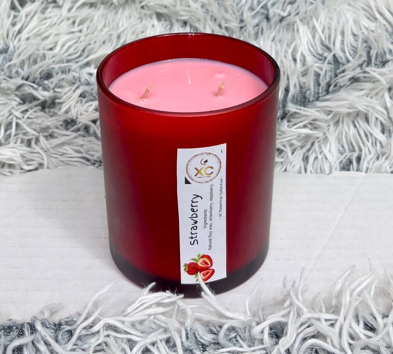 Strawberry Soy Candles